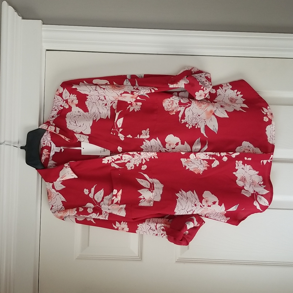 Candies brand new soft comfy blouse size junior Medium